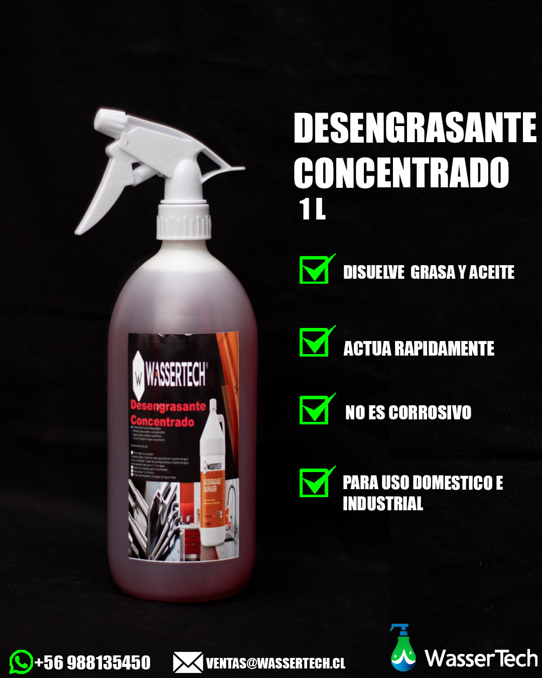 Desengrasante Industrial 1L