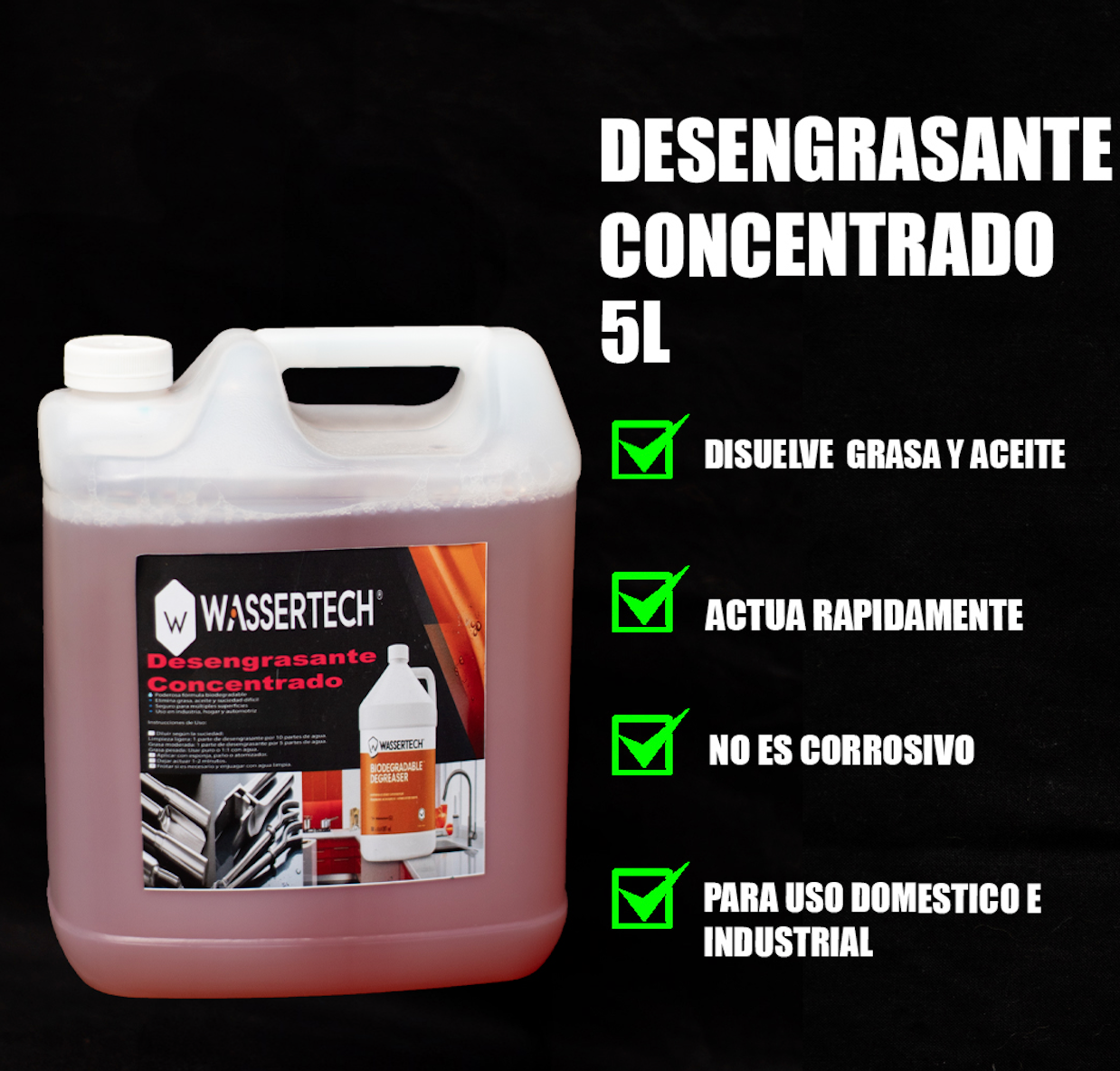 Desengrasante Industrial 5 Litros