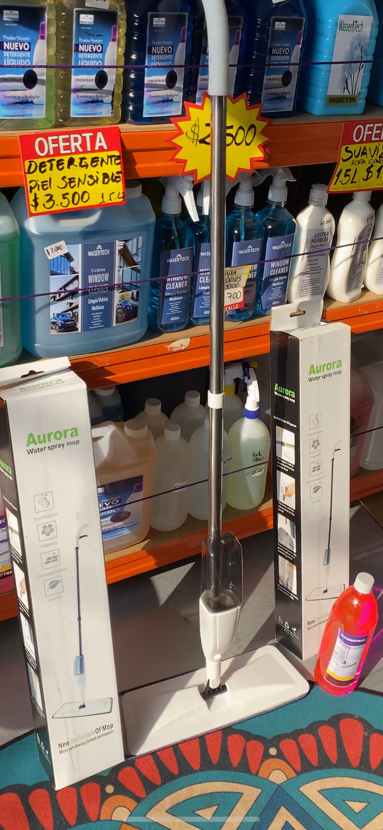 Mopa VIRAL con Spray + Limpiapisos de Regalo