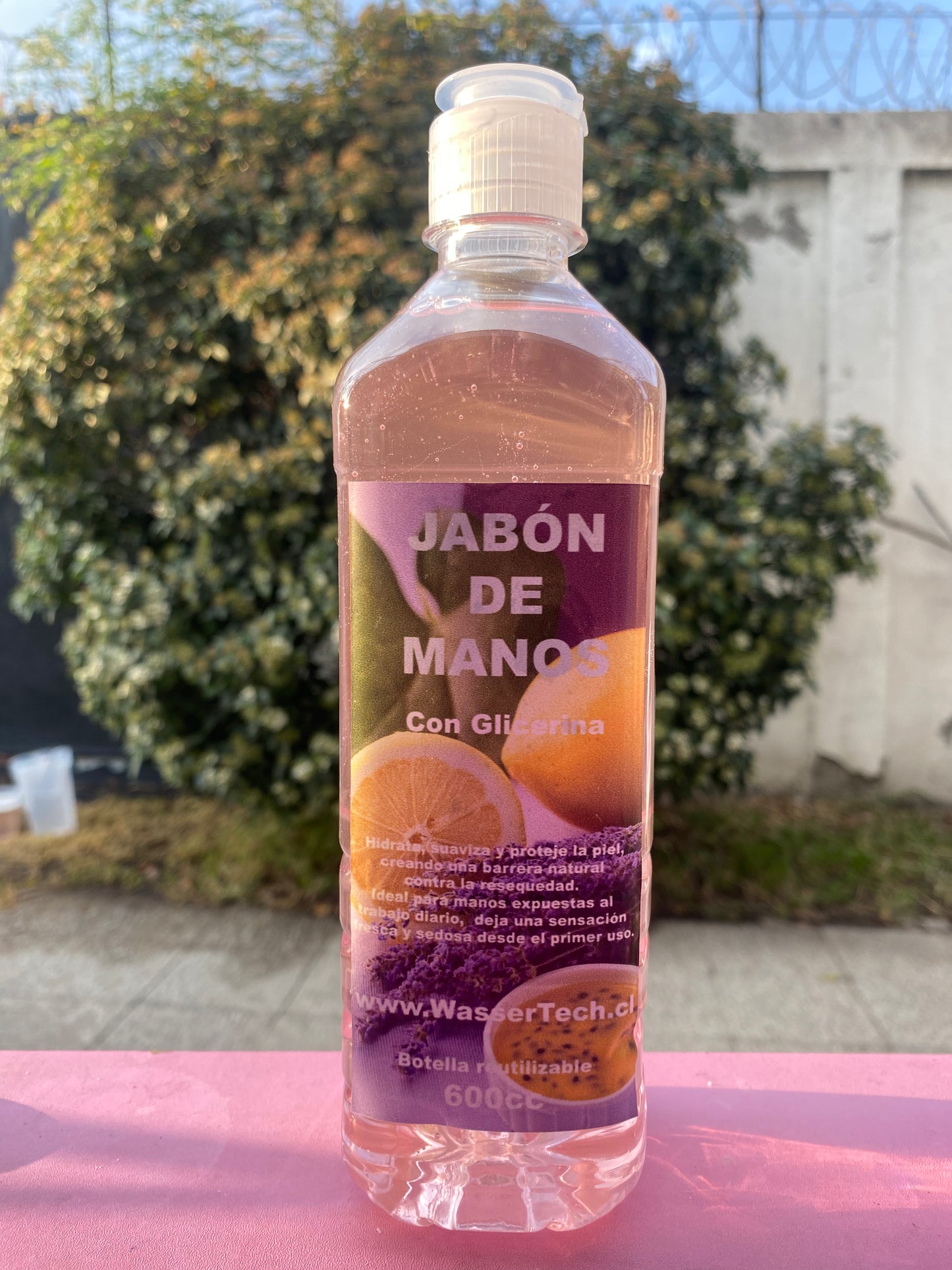 Jabón de Manos con Glicerina 600cc