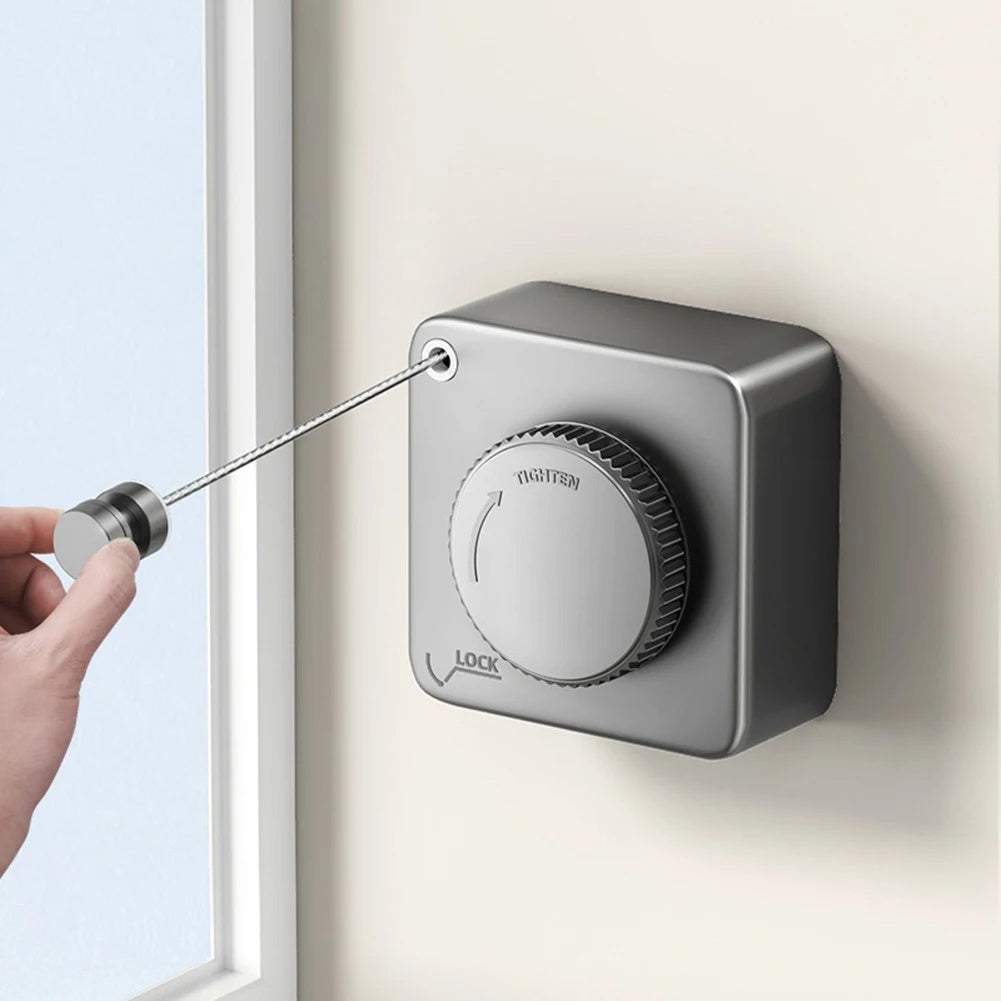 Colgador de Ropa Telescopico para murallas