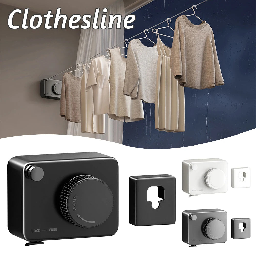Colgador de Ropa Telescopico para murallas
