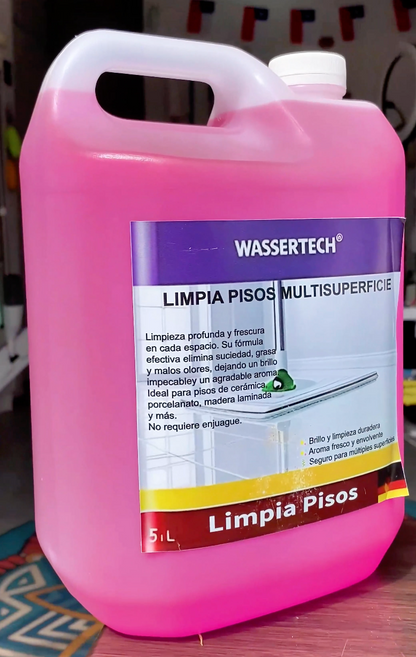 Limpiapisos 5L Antibacterial para Mascotas – Neutraliza olores y desinfecta