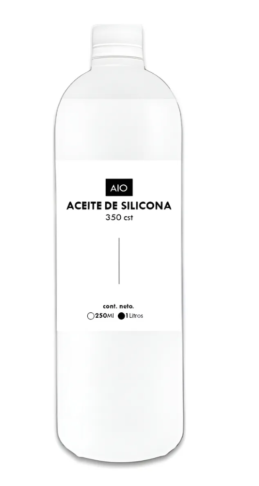 Silicona 350 cSt – Aceite de Silicona (Polidimetilsiloxano) 1Kg