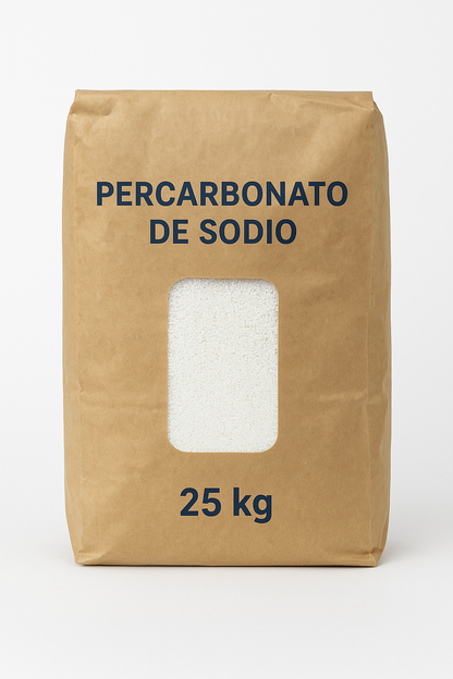 Percarbonato de Sodio 25 Kg – Blanqueador Ecológico y Potenciador de Lavado