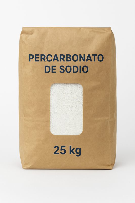 Percarbonato de Sodio 25 Kg – Blanqueador Ecológico y Potenciador de Lavado