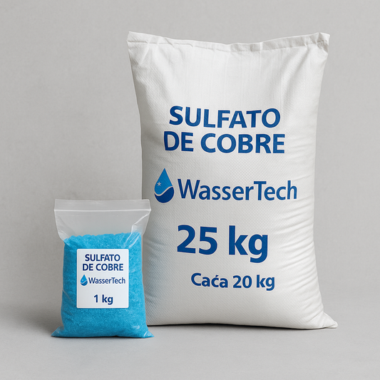 Sulfato de Cobre WasserTech – Granel 1 kg