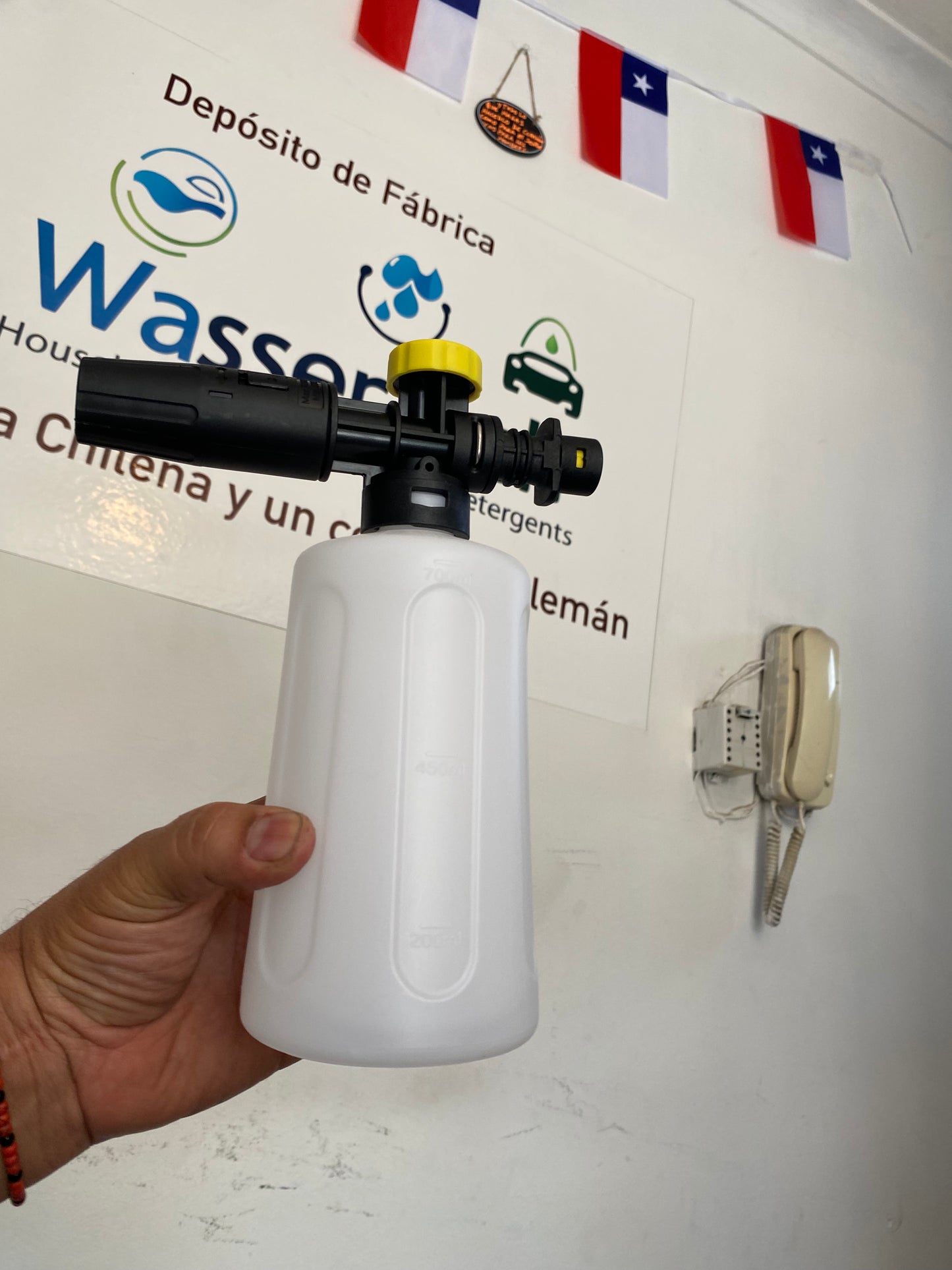 Botella de espuma Hidrolavadora Karcher