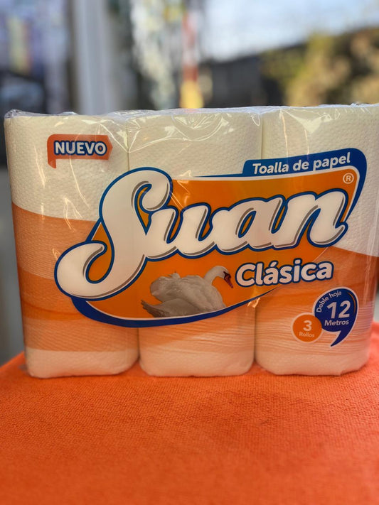 Toalla papel Nova Swan 3 rollos de 20 metros