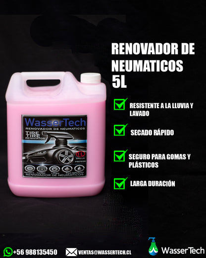Renovador de Neumaticos EXTRA BRILLO 1 Litro