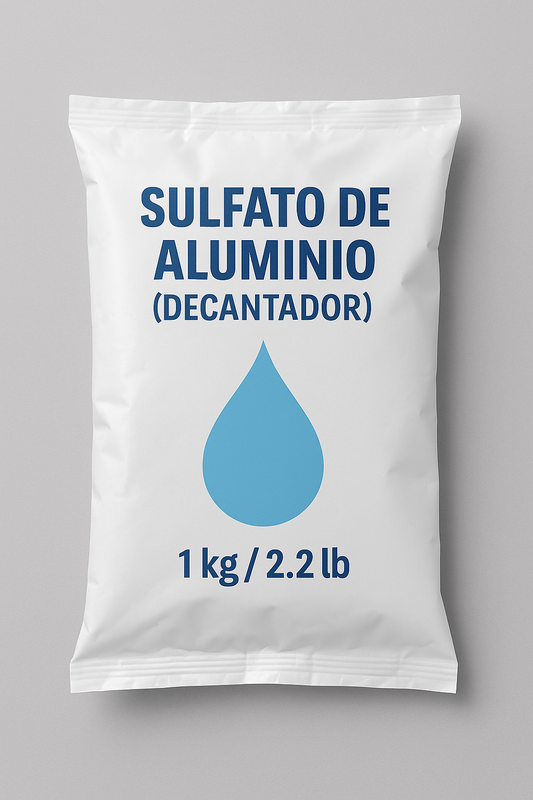 Sulfato de Aluminio (Decantador) 1 Kg