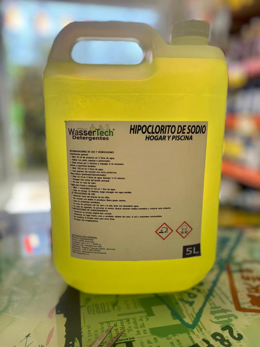 Hipoclorito de Sodio 5% 5 kg